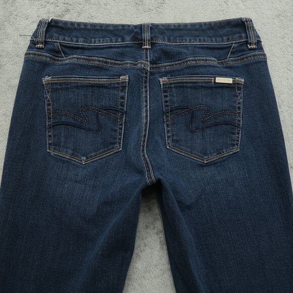 White House Black Market Jeans Womens Size 4R Low-Rise Boot Leg Denim 32" Inseam - Picture 13 of 16